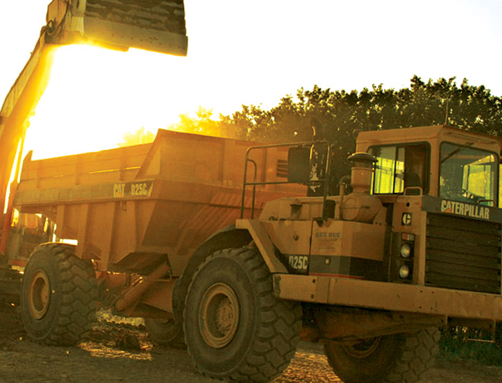 komatsu backhoe